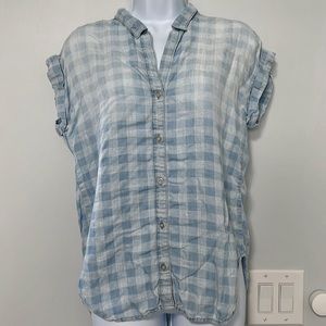 Cloth and Stone Chambray Top from Anthropologie